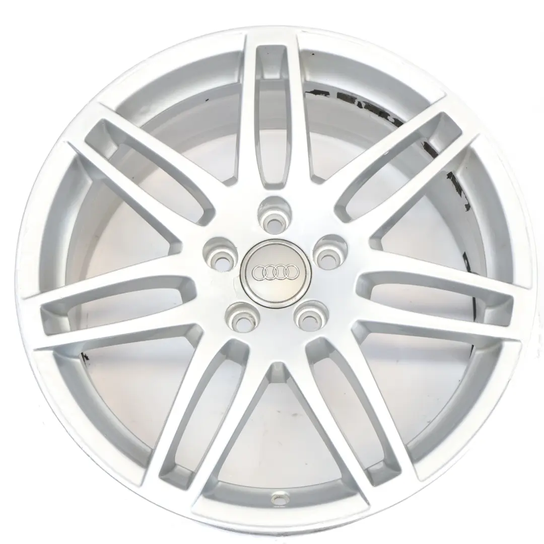 Cerchio In Lega Argento 18" ET:43 8J per Audi A4 B7 8E con numero di parte 8E0601025BF Audi A4 B7 8E Cerchio In Lega Argento 18" ET:43 8J - SKU 8E0601025BF-2 - Numero di parte 8E0601025BF