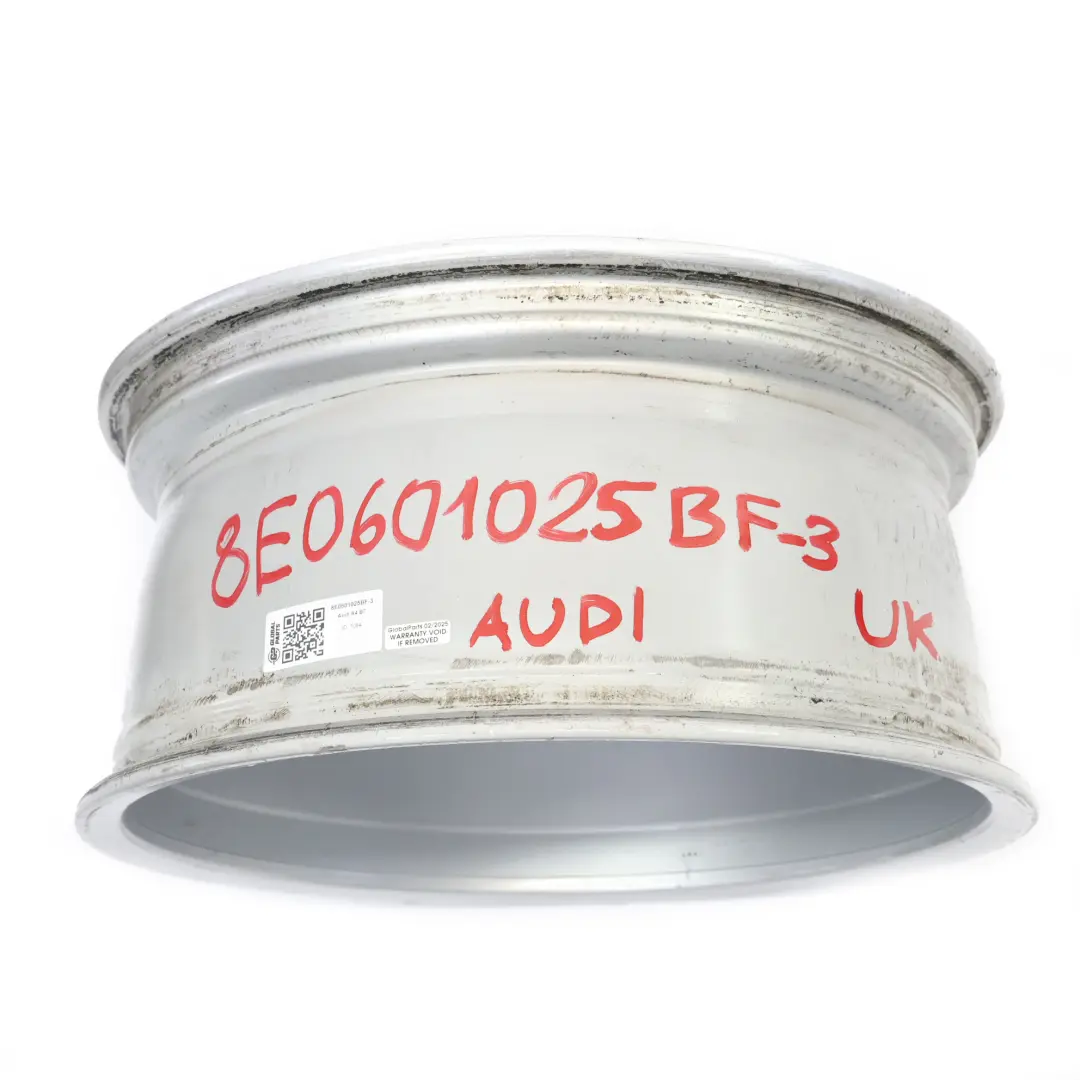 Audi A4 B7 8E Silver Alloy Wheel Rim 18" ET:43 8J - SKU 8E0601025BF-3 - Part number 8E0601025BF