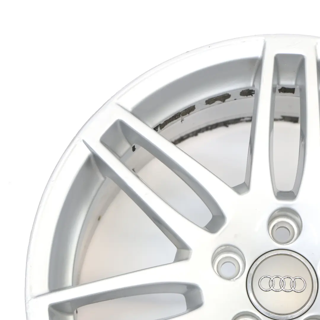 Audi A4 B7 8E Silver Alloy Wheel Rim 18" ET:43 8J - SKU 8E0601025BF-3 - Part number 8E0601025BF