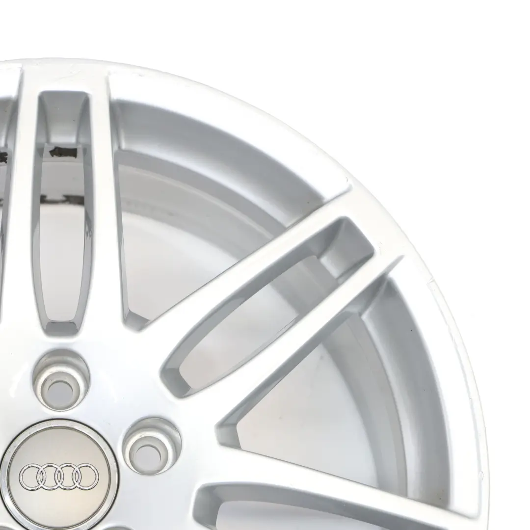 Alloy Wheel Rim 18" ET:43 8J to Audi A4 B7 8E Silver with Part number 8E0601025BF Audi A4 B7 8E Silver Alloy Wheel Rim 18" ET:43 8J - SKU 8E0601025BF-3 - Part number 8E0601025BF