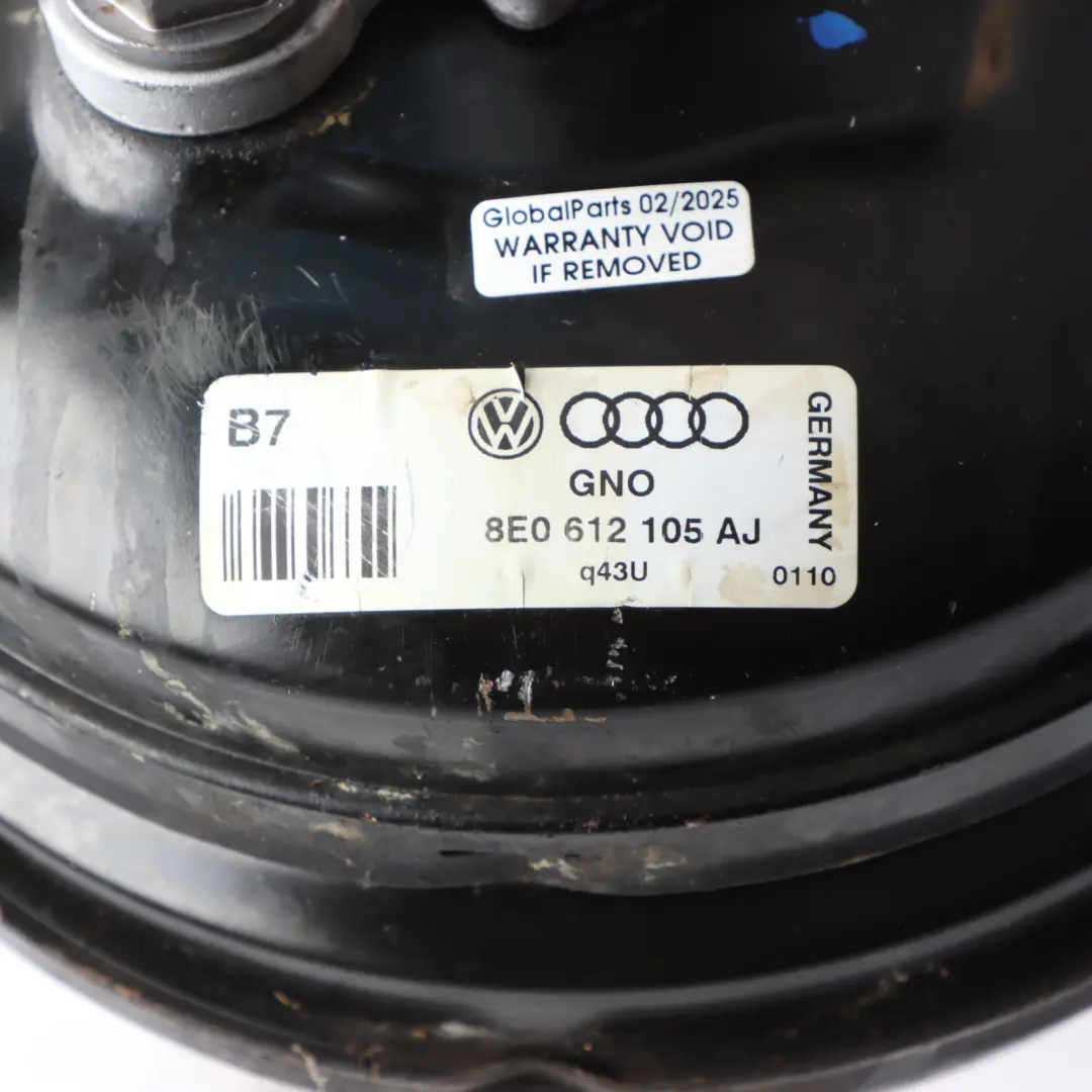 Brake Servo Braking Unit Master Cylinder Booster to Audi A4 B8 with Part number 8E0612105AJ Audi A4 B8 Brake Servo Braking Unit Master Cylinder Booster - SKU 8E0612105AJ - Part number 8E0612105AJ