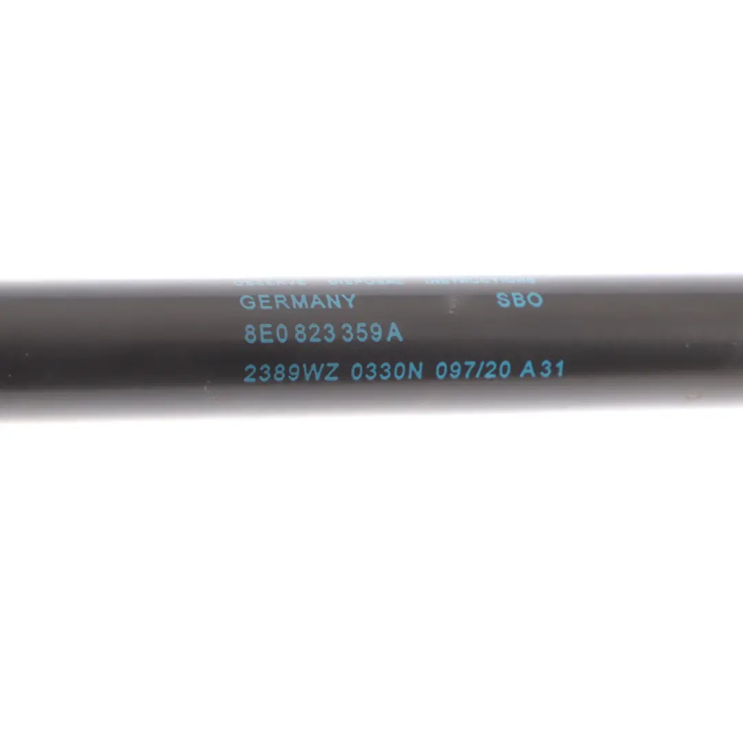 Audi A3 8P Front Bonnet Hood Gas Pressurized Strut Spring - SKU 8E0823359A - Part number 8E0823359A