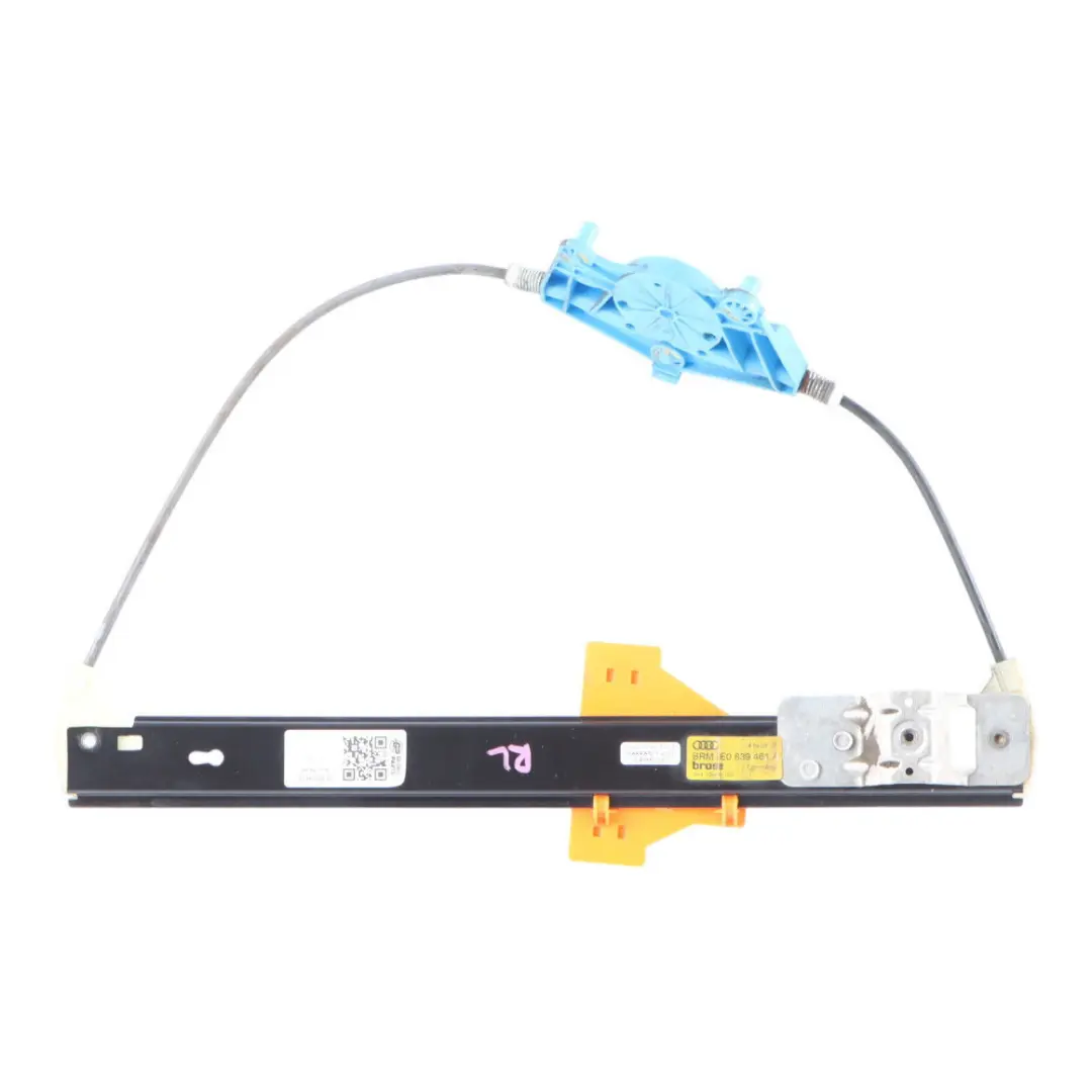 Door Window Lifter Mechanism Rear Right O/S to Audi A4 S4 B6 B7 8E with Part number 8E0839461A Audi A4 S4 B6 B7 8E Door Window Lifter Mechanism Rear Right O/S - SKU 8E0839461A - Part number 8E0839461A