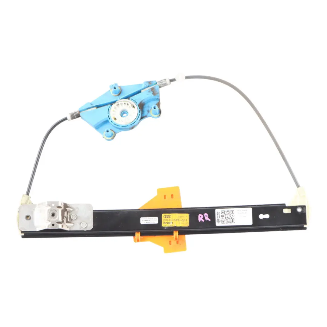 Window Lifter Rear Door Right O/S Regulator Mechanism to Audi A4 B7 with Part number 8E0839462A Audi A4 B7 Window Lifter Rear Door Right O/S Regulator Mechanism - SKU 8E0839462A - Part number 8E0839462A