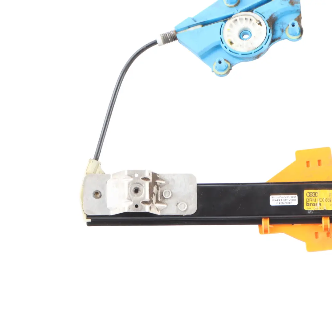 Audi A4 B7 Window Lifter Rear Door Right O/S Regulator Mechanism - SKU 8E0839462A - Part number 8E0839462A