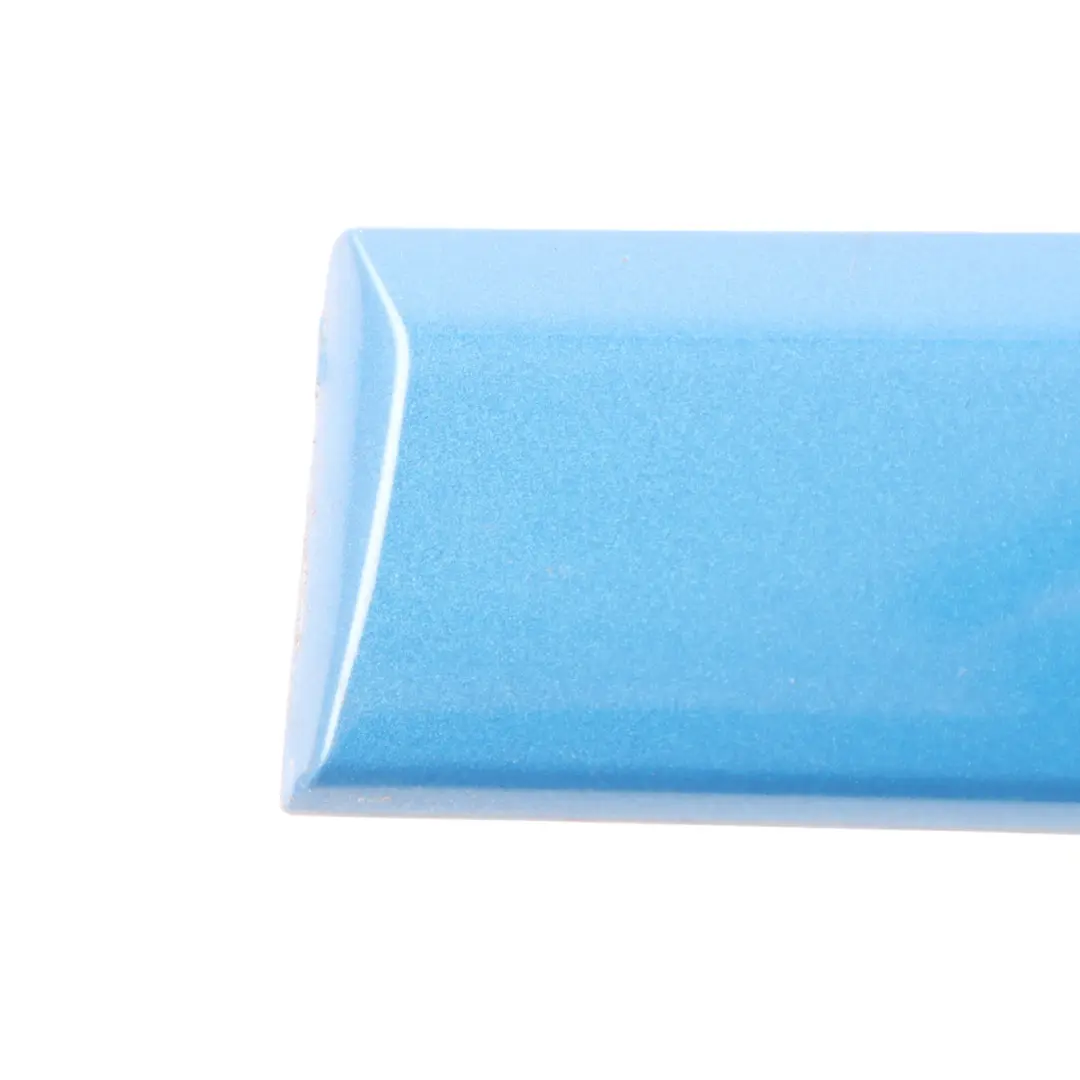 Door Strip S line Moulding Left N/S Sprint Blue Pearl - Z5F to Audi A4 B7 Rear with Part number 8E0853963 Audi A4 B7 Rear Door Strip S line Moulding Left N/S Sprint Blue Pearl - Z5F - SKU 8E0853963-SPR - Part number 8E0853963