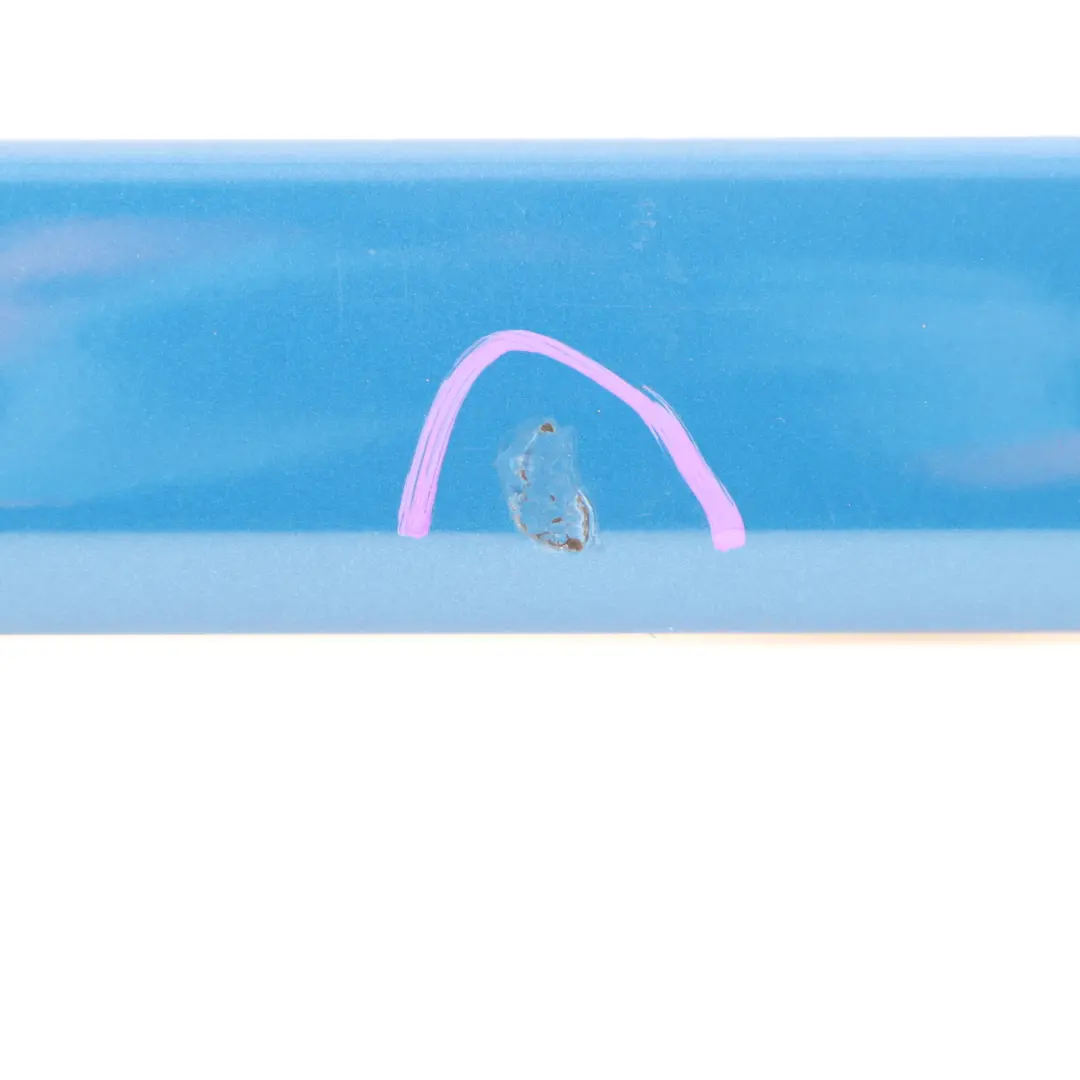 Door Strip S line Moulding Right O/S Sprint Blue Pearl - Z5F to Audi A4 B7 Rear with Part number 8E0853964 Audi A4 B7 Rear Door Strip S line Moulding Right O/S Sprint Blue Pearl - Z5F - SKU 8E0853964-SPR - Part number 8E0853964