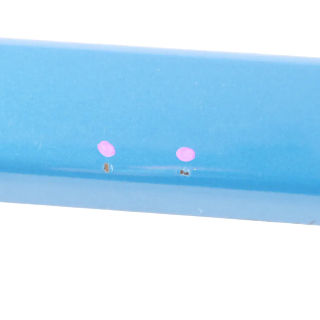 Door Strip S line Moulding Right O/S Sprint Blue Pearl - Z5F to Audi A4 B7 Rear with Part number 8E0853964 Audi A4 B7 Rear Door Strip S line Moulding Right O/S Sprint Blue Pearl - Z5F - SKU 8E0853964-SPR - Part number 8E0853964