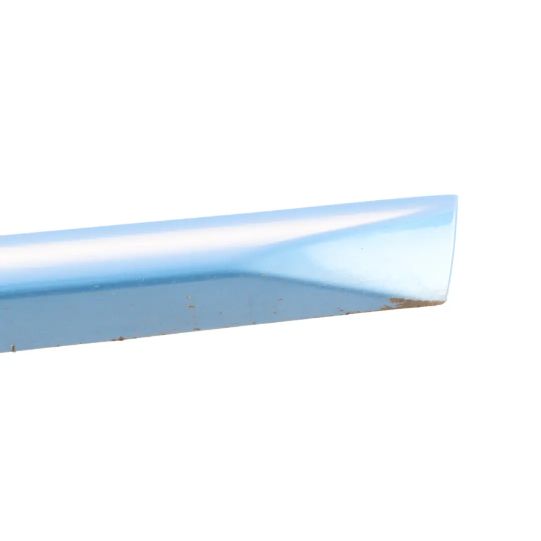 Door Lower Strip Moulding Right O/S Sprint Blue Pearl - Z5F to Audi S4 B7 Rear with Part number 8E0853970A Audi S4 B7 Rear Door Lower Strip Moulding Right O/S Sprint Blue Pearl - Z5F - SKU 8E0853970A-SPR - Part number 8E0853970A