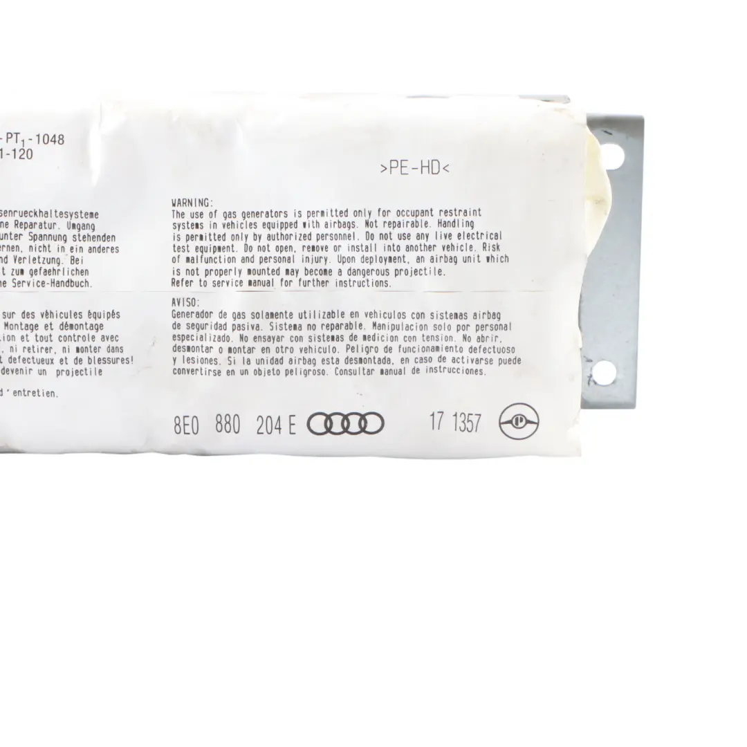 Cruscotto Anteriore Modulo SRS Sicurezza Lato Passeggero per Audi A6 C6 con numero di parte 8E0880204E Audi A6 C6 Cruscotto Anteriore Modulo SRS Sicurezza Lato Passeggero - SKU 8E0880204E - Numero di parte 8E0880204E