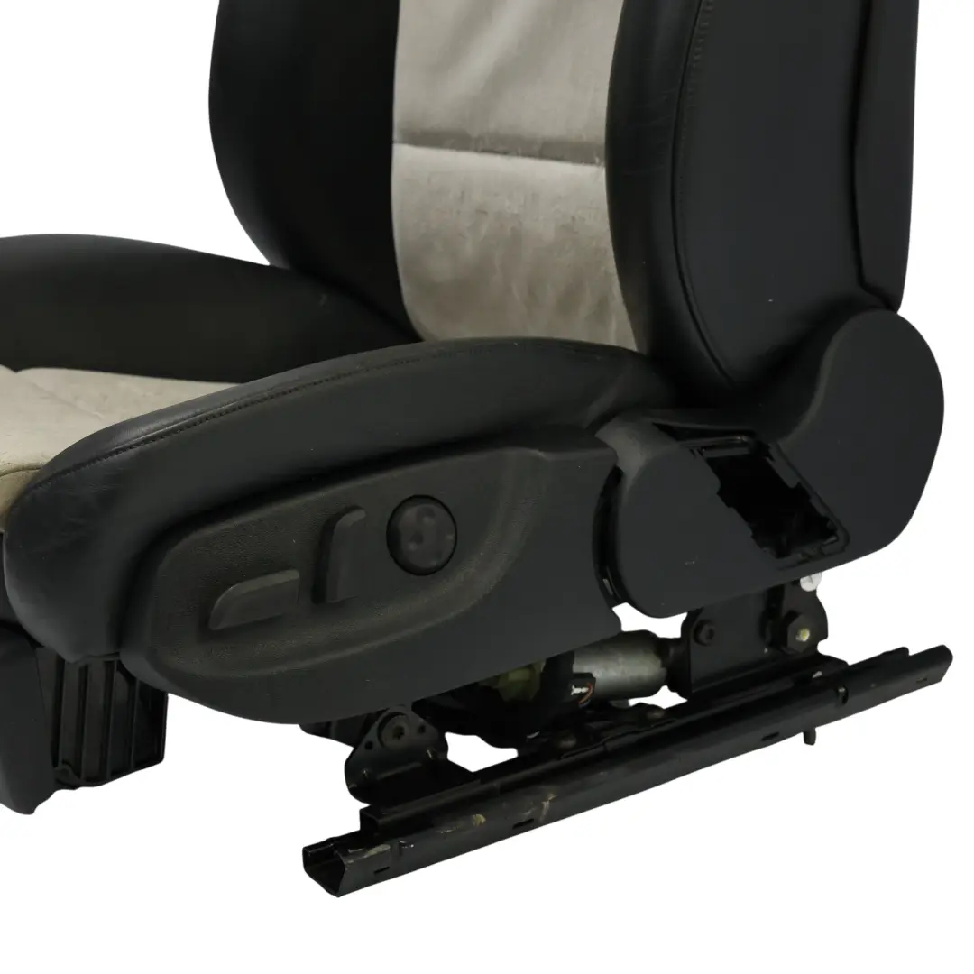 Audi A4 S4 B7 Fotel Sport Recaro Lewy Przód Grzany Skóra Alcantara - SKU 8E0881801L-1 - Numer Części 8E0881801L