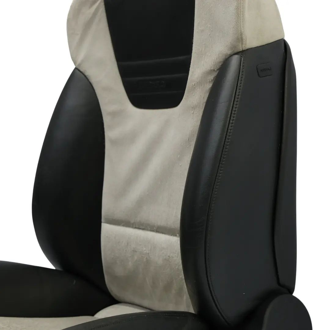 Audi A4 S4 B7 Sport Seat Front Left N/S Electric Heated Recaro Leather Alcantara - SKU 8E0881801L-1 - Part number 8E0881801L