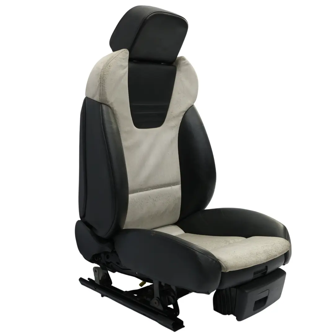 Audi A4 S4 B7 Fotel Sport Recaro Lewy Przód Grzany Skóra Alcantara - SKU 8E0881801L-1 - Numer Części 8E0881801L