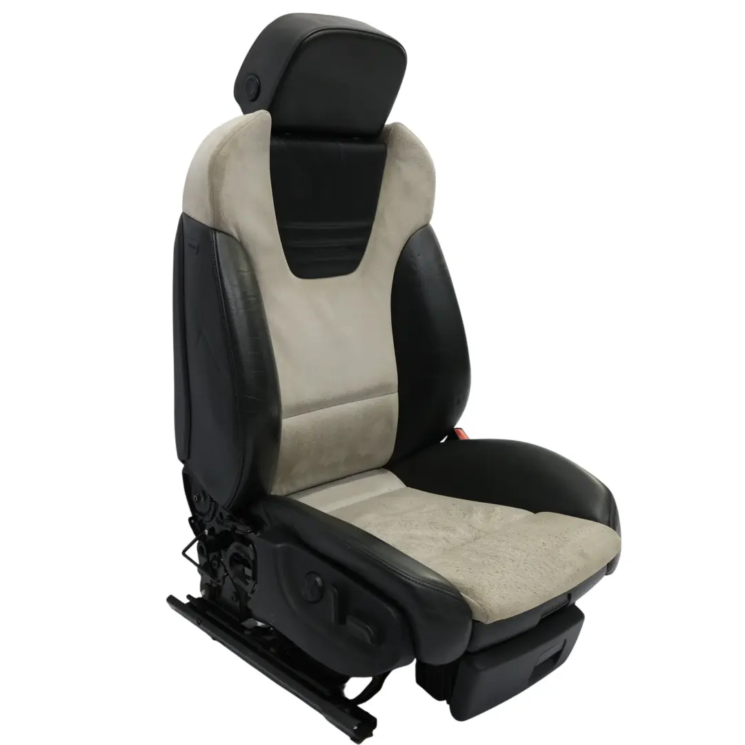 Front Right O/S Heated Recaro Leather Alcantara to Audi A4 S4 B7 Sport Seat with Part number 8E0881802L Audi A4 S4 B7 Sport Seat Front Right O/S Heated Recaro Leather Alcantara - SKU 8E0881802L-1 - Part number 8E0881802L