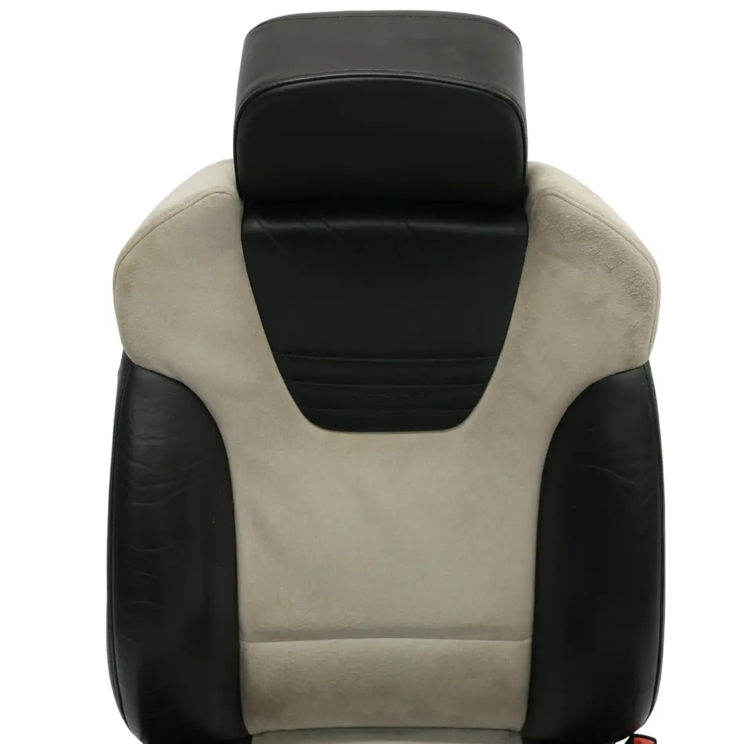 Front Right O/S Heated Recaro Leather Alcantara to Audi A4 S4 B7 Sport Seat with Part number 8E0881802L Audi A4 S4 B7 Sport Seat Front Right O/S Heated Recaro Leather Alcantara - SKU 8E0881802L-1 - Part number 8E0881802L