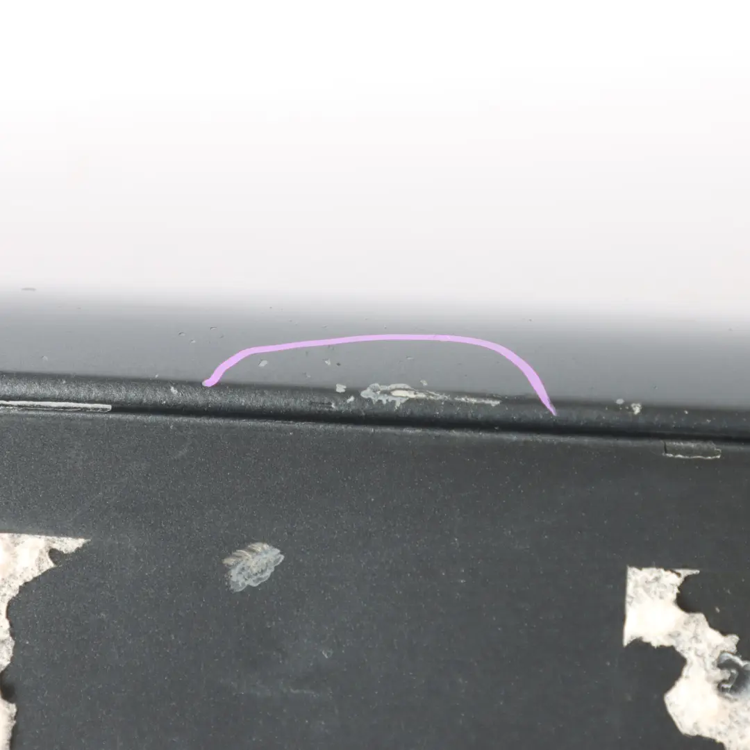 Front Bumper Trim Panel Cover Dolphin Grey Metallic - X7Z to Audi S4 B6 with Part number 8E0898193A Audi S4 B6 Front Bumper Trim Panel Cover Dolphin Grey Metallic - X7Z - SKU 8E0898193A-DGM - Part number 8E0898193A