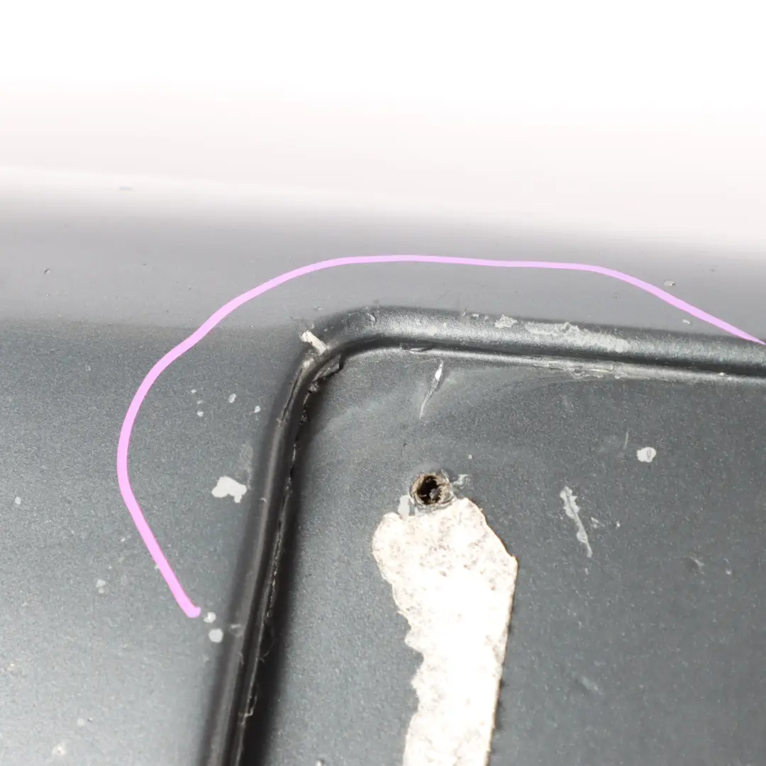 Front Bumper Trim Panel Cover Dolphin Grey Metallic - X7Z to Audi S4 B6 with Part number 8E0898193A Audi S4 B6 Front Bumper Trim Panel Cover Dolphin Grey Metallic - X7Z - SKU 8E0898193A-DGM - Part number 8E0898193A