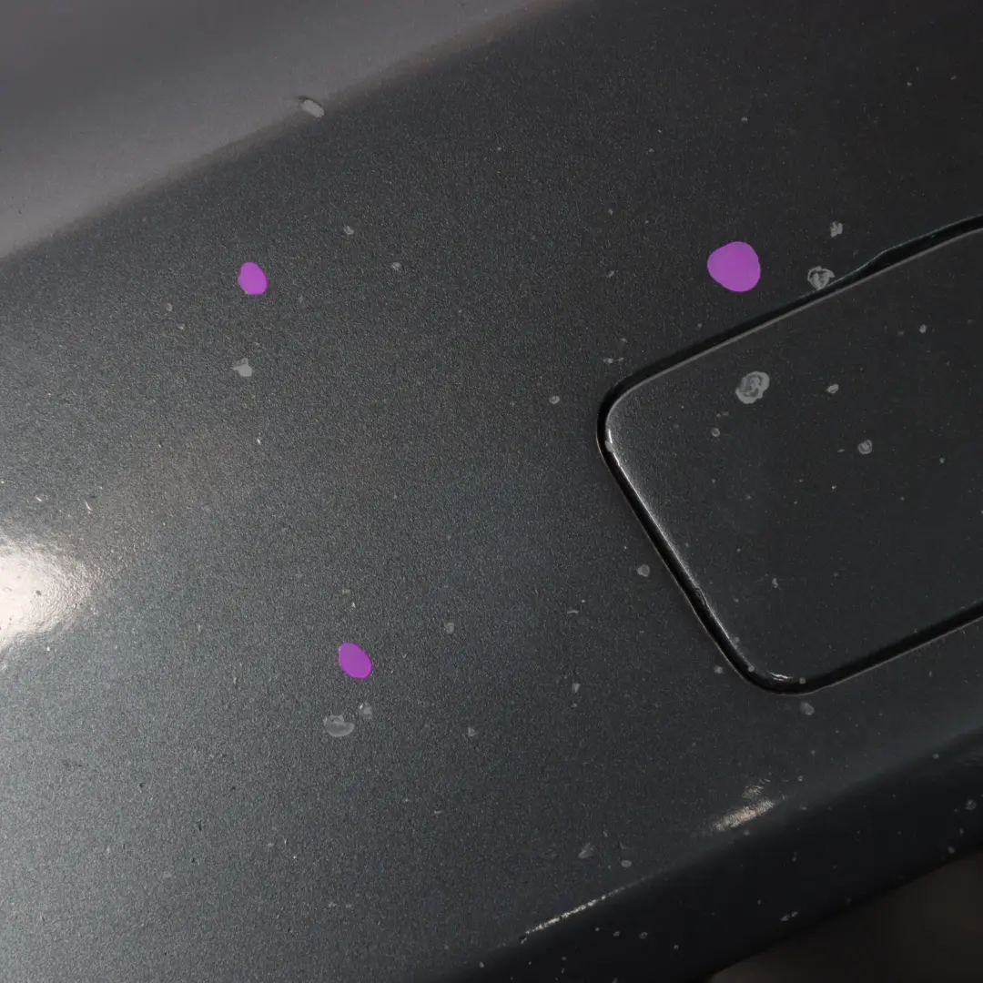 Front Bumper Trim Panel Cover Dolphin Grey Metallic - X7Z to Audi S4 B6 with Part number 8E0898193A Audi S4 B6 Front Bumper Trim Panel Cover Dolphin Grey Metallic - X7Z - SKU 8E0898193A-DGM - Part number 8E0898193A