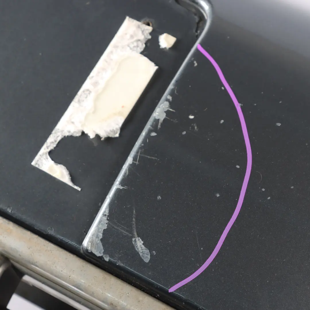 Front Bumper Trim Panel Cover Dolphin Grey Metallic - X7Z to Audi S4 B6 with Part number 8E0898193A Audi S4 B6 Front Bumper Trim Panel Cover Dolphin Grey Metallic - X7Z - SKU 8E0898193A-DGM - Part number 8E0898193A