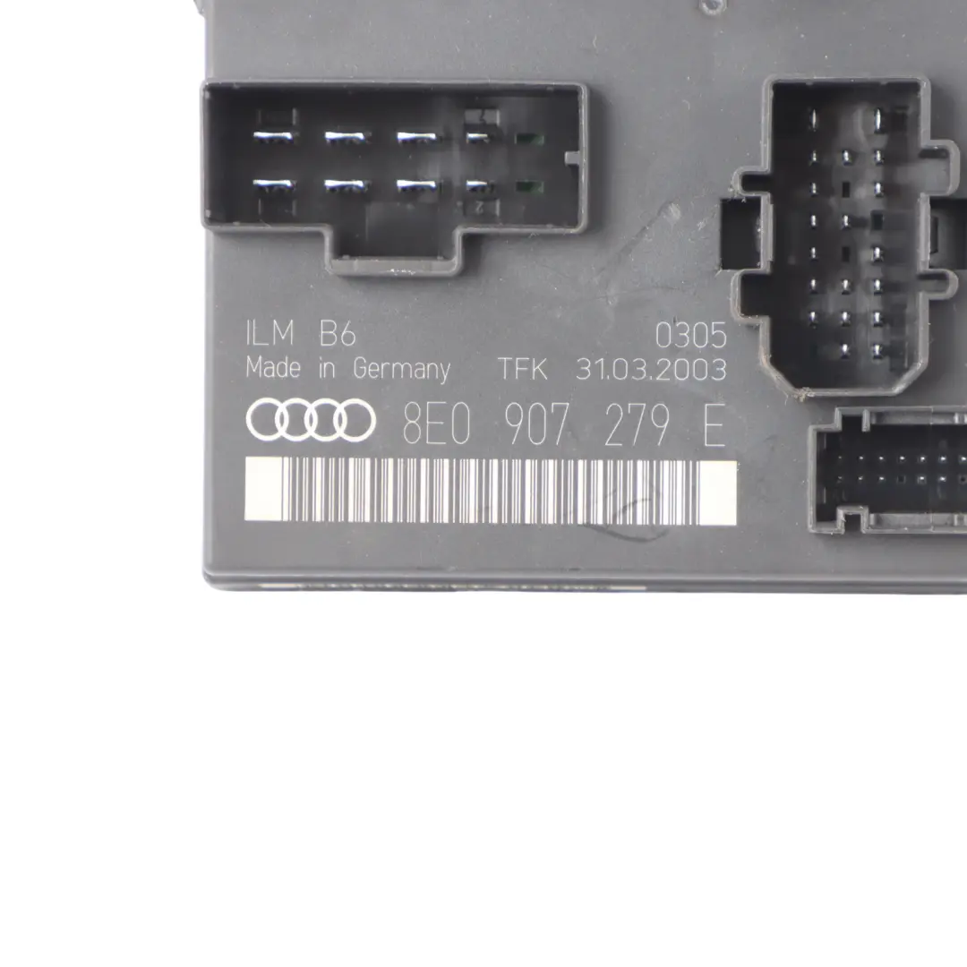 Body Control Module BCM Comfort Unit Power Supply to Audi A4 B7 with Part number 8E0907279E Audi A4 B7 Body Control Module BCM Comfort Unit Power Supply - SKU 8E0907279E - Part number 8E0907279E