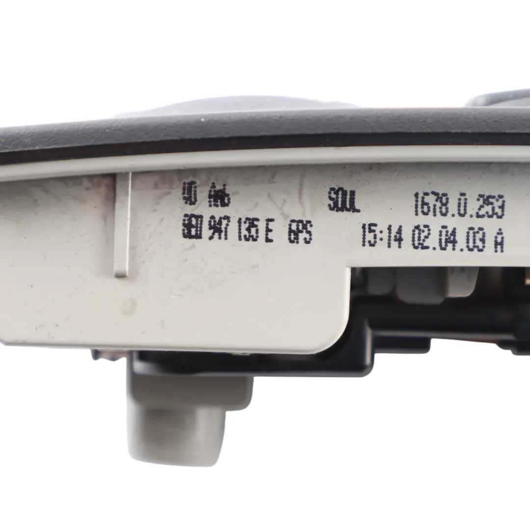 Audi S4 B6 Roof Light Rear Reading Lamp Interior Panel - SKU 8E0947135E - Part number 8E0947135E