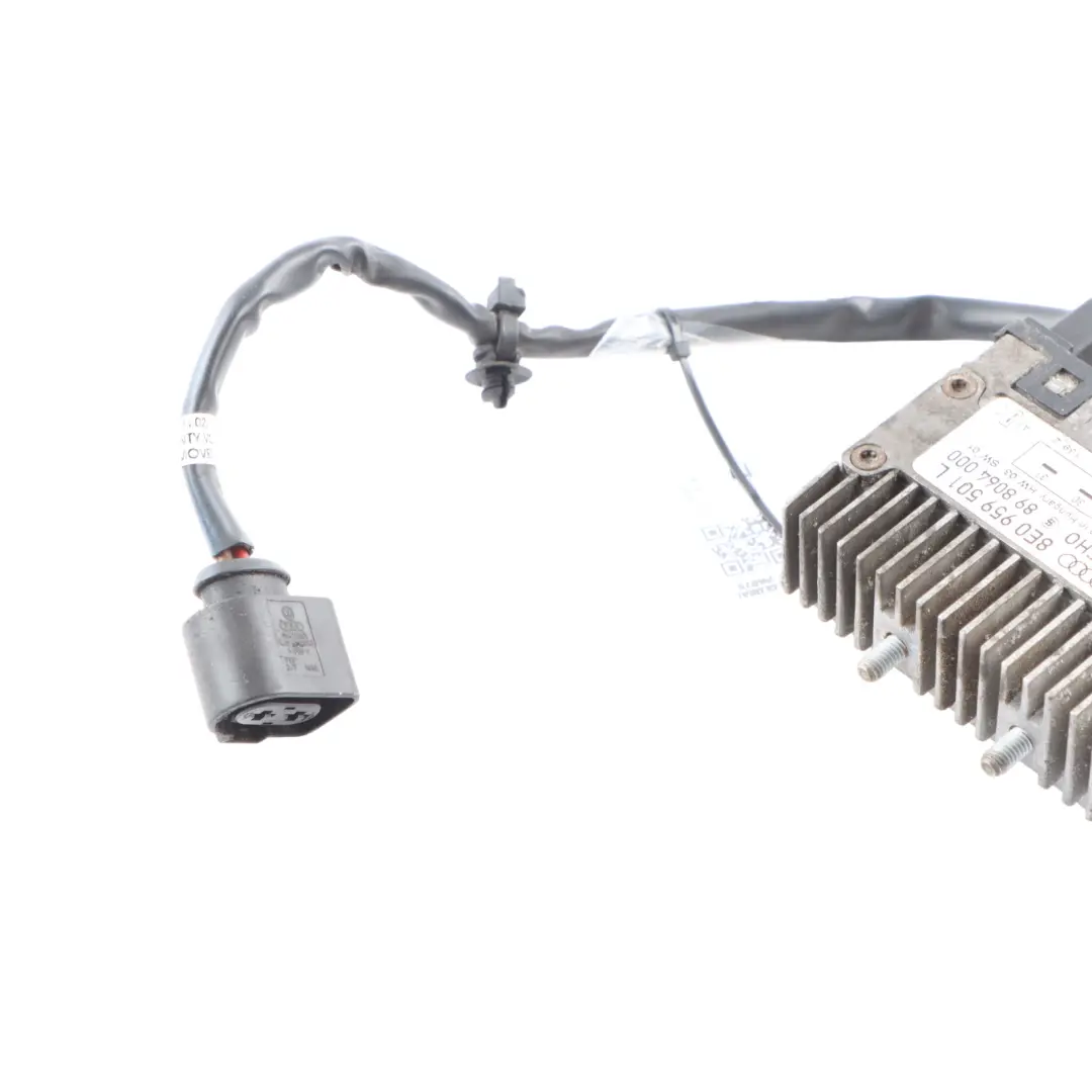 Unidad Control Módulo Eléctrico Ventilador Radiador para Audi A4 S4 B7 con número de pieza 8E0959501L Audi A4 S4 B7 Unidad Control Módulo Eléctrico Ventilador Radiador - SKU 8E0959501L - Número de pieza 8E0959501L