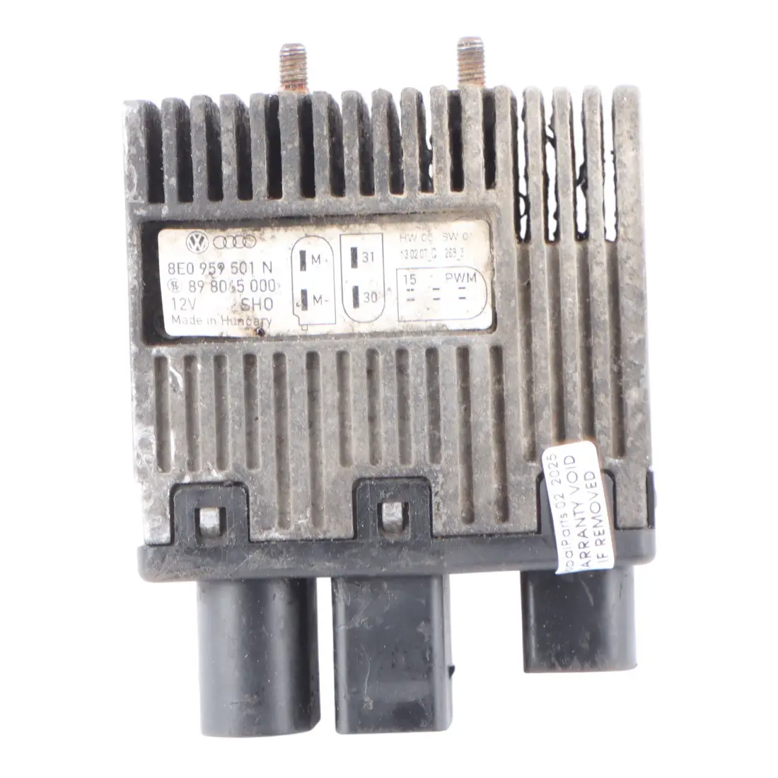Audi S4 B7 Engine Radiator Cooling Coolant Fan Control Unit Module 8E0959501N