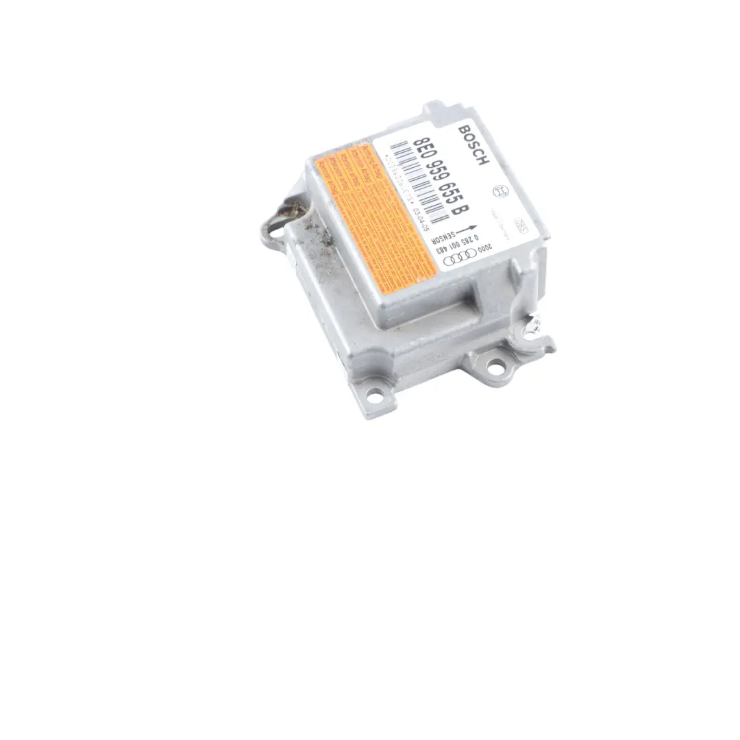 Module ECU Control Unit Crash Sensor to Audi S4 B6 Air with Part number 8E0959655B Audi S4 B6 Air Module ECU Control Unit Crash Sensor - SKU 0285001483 - Part number 8E0959655B