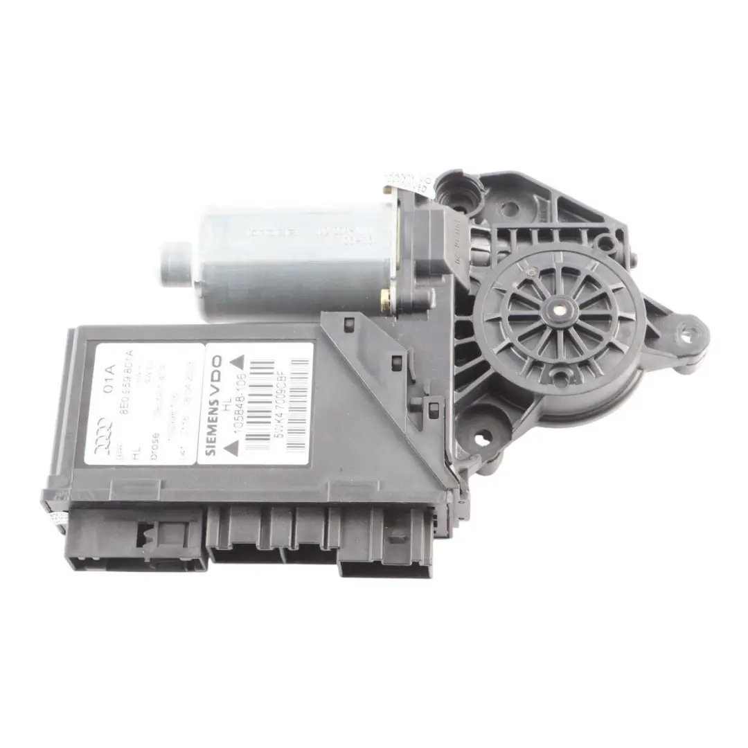 Audi A4 B6 B7 Moteur De Lève Vitre Arrière Gauche - SKU 8E0959801A - Numéro de pièce 8E0959801A