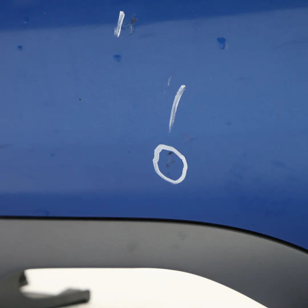 Audi A4 S4 B7 Rear Bumper Panel PDC Covering Sprint Blue Pearl - Z5F - SKU 8E9807303A-SPR - Part number 8E9807303A