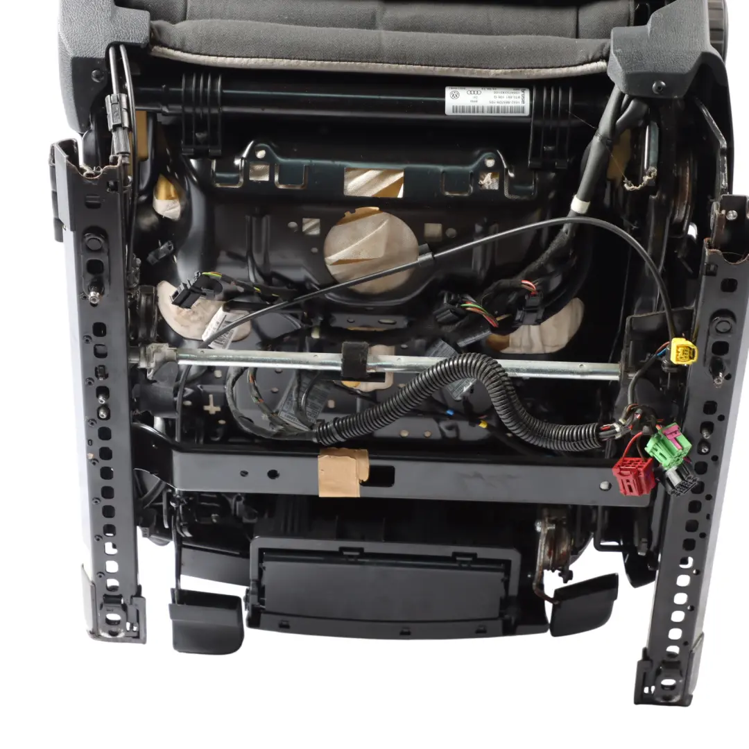 8F Cabrio Front Seat S-Line Heated Ventilated Right O/S Leather Black to Audi A5 with Part number 8F0881806AJ Audi A5 8F Cabrio Front Seat S-Line Heated Ventilated Right O/S Leather Black - SKU 8F0881806AJ - Part number 8F0881806AJ