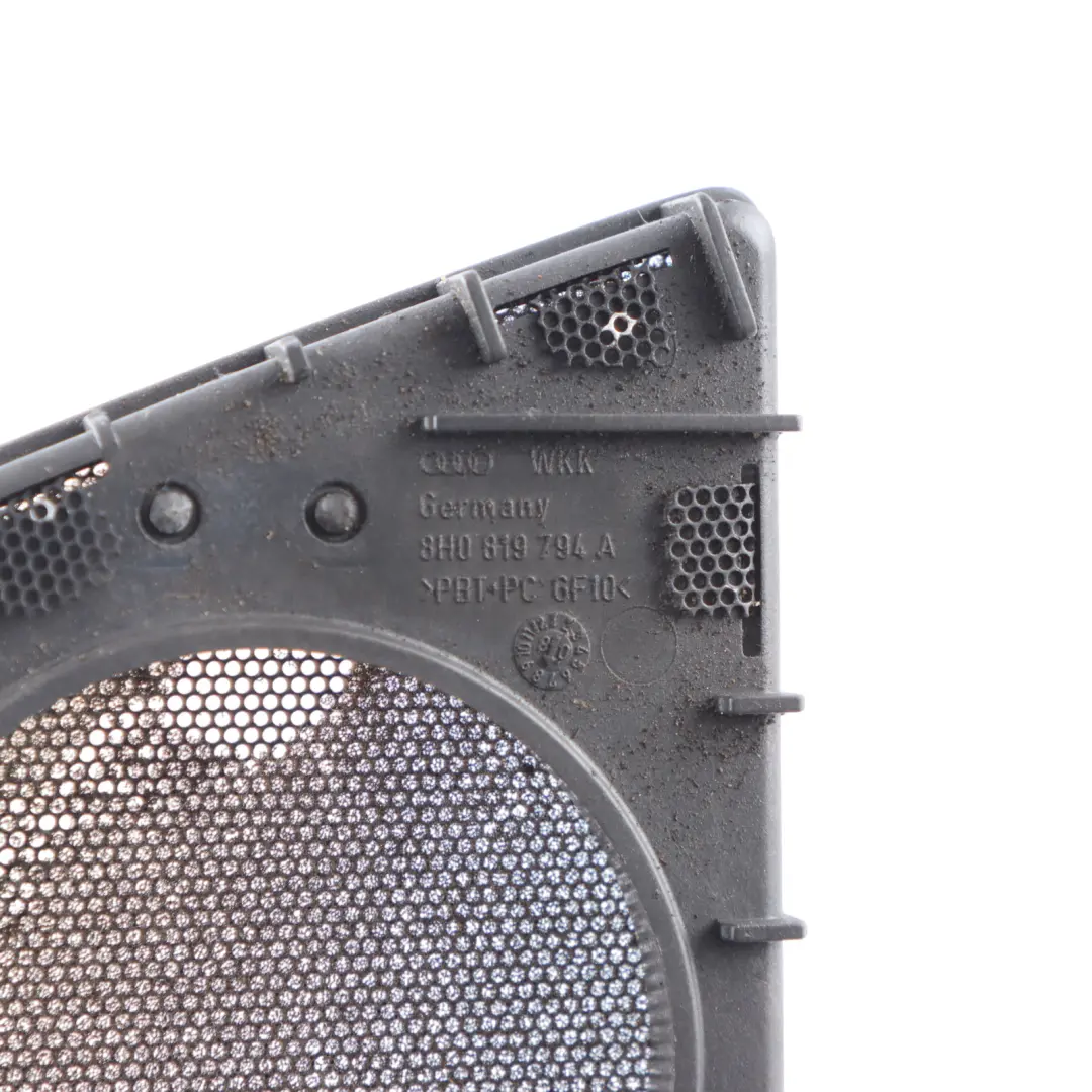 Dashboard Air Vent Trim Speaker Cover Front Right O/S to Audi A4 B7 with Part number 8H0819794A Audi A4 B7 Dashboard Air Vent Trim Speaker Cover Front Right O/S - SKU 8H0819794A - Part number 8H0819794A