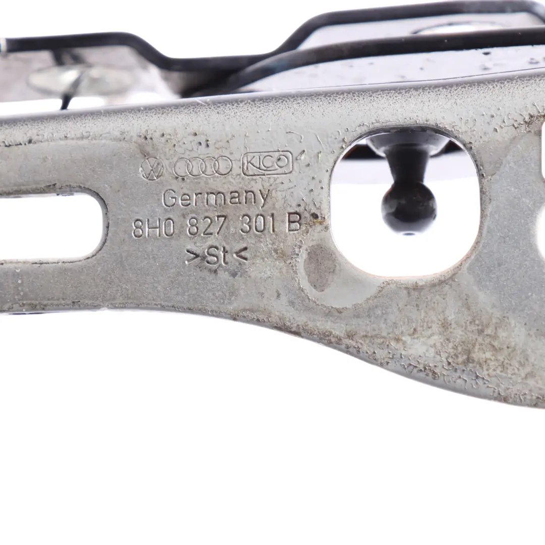 Hinge Boot Lid Tailgate Left N/S Mythical Black Y9T to Audi S4 B9 Rear with Part number 8H0827301B Audi S4 B9 Rear Hinge Boot Lid Tailgate Left N/S Mythical Black Y9T - SKU 8H0827301B-MYB - Part number 8H0827301B