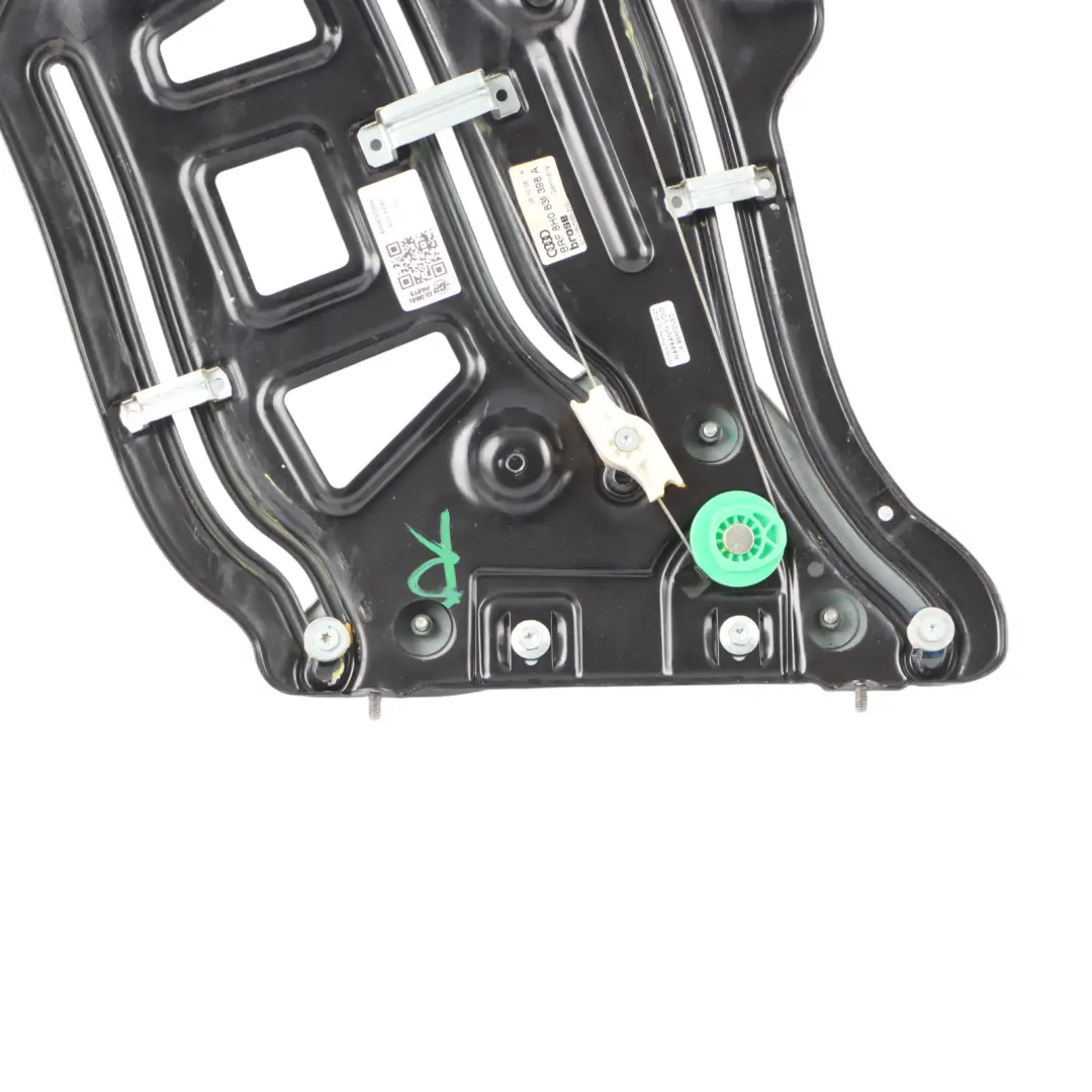Audi A4 B7 Cabrio Alzacristalli Meccanismo Regolatore Destro - SKU 8H0839398A - Numero di parte 8H0839398A