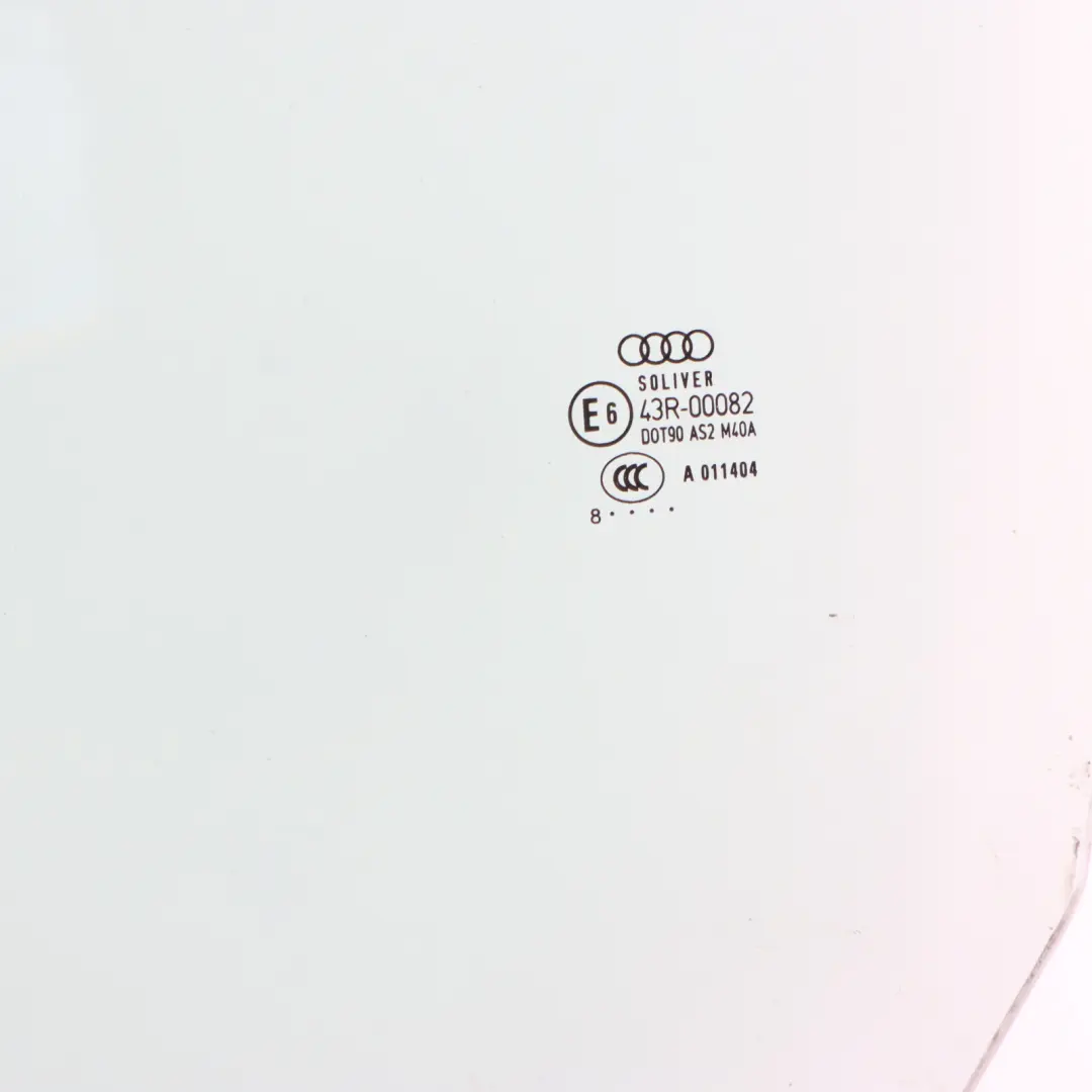 Audi A4 B8 Front Door Side Window Glass Glazing AS2 Left N/S - SKU 8H0845201A - Part number 8H0845201A