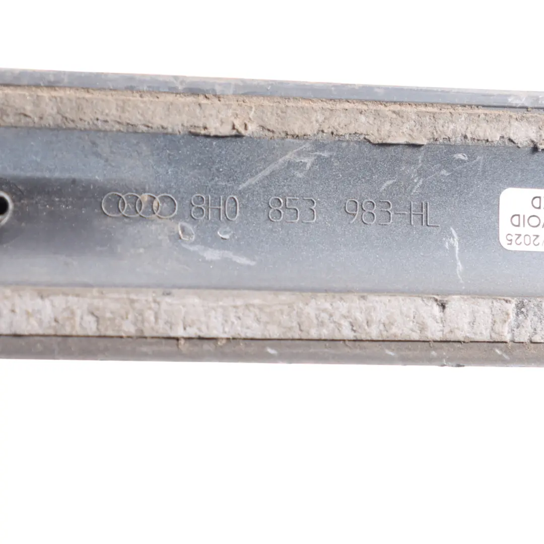 Door Trim Strip Moulding Left N/S to Audi A4 B7 Cabrio S-Line Rear with Part number 8H0853983 Audi A4 B7 Cabrio S-Line Rear Door Trim Strip Moulding Left N/S - SKU 8H0853983 - Part number 8H0853983