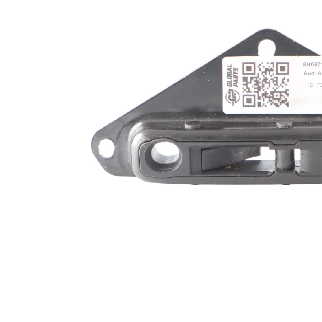 Kabriolet Zaczep Zamek Blokada Dachu Prawa do Audi A4 B7 o numerze 8H0871398 Audi A4 B7 Kabriolet Zaczep Zamek Blokada Dachu Prawa - SKU 8H0871398 - Numer Części 8H0871398