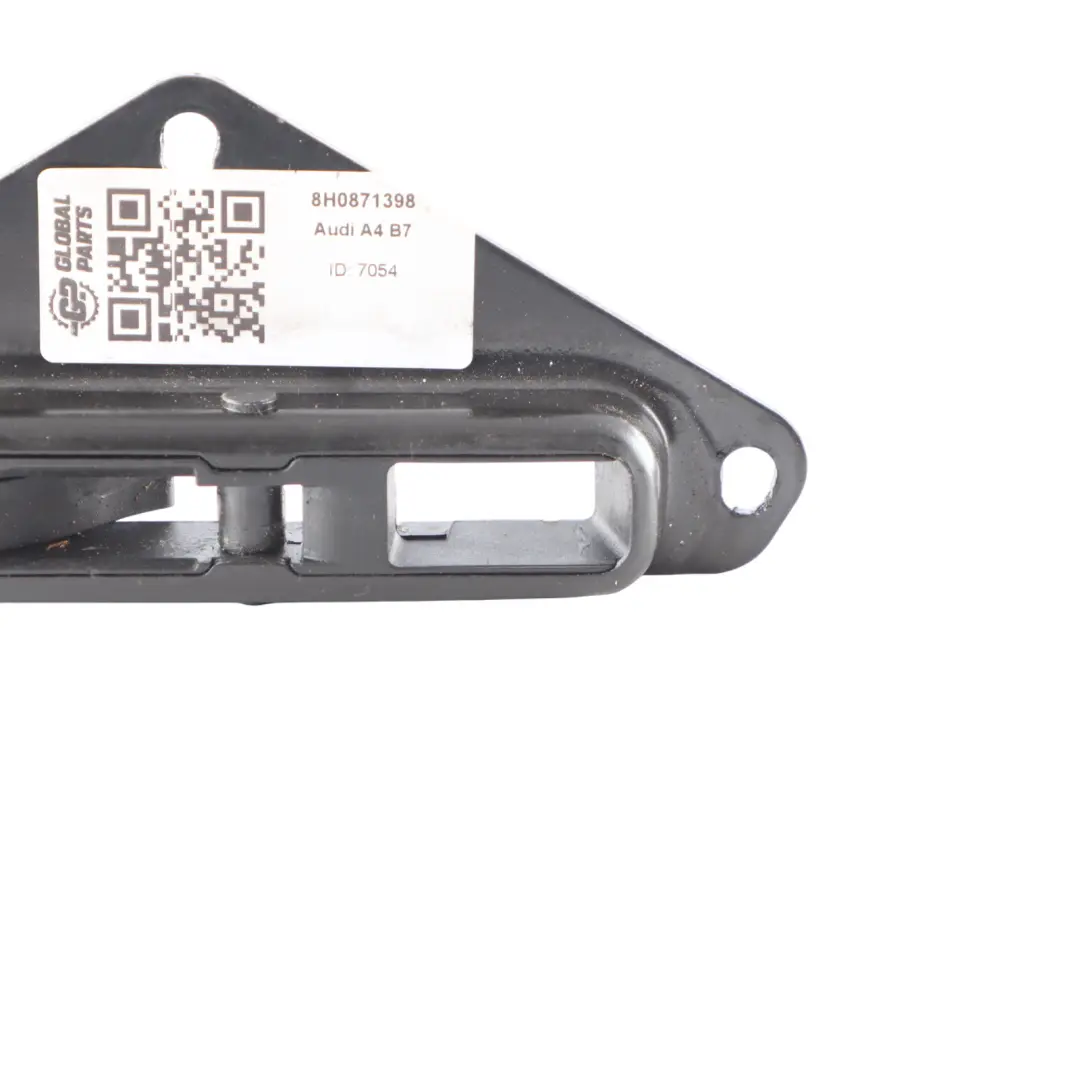 Kabriolet Zaczep Zamek Blokada Dachu Prawa do Audi A4 B7 o numerze 8H0871398 Audi A4 B7 Kabriolet Zaczep Zamek Blokada Dachu Prawa - SKU 8H0871398 - Numer Części 8H0871398