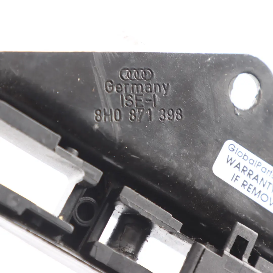 Roof Latch Catch Lock Right O/S to Audi A4 B7 Cabriolet with Part number 8H0871398 Audi A4 B7 Cabriolet Roof Latch Catch Lock Right O/S - SKU 8H0871398 - Part number 8H0871398