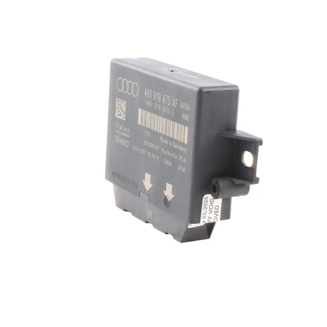 4G8 Parking Assist Sensors Distance Control Module to AUDI A7 with Part number 8H0919475AB AUDI A7 4G8 Parking Assist Sensors Distance Control Module - SKU 8H0919475AB - Part number 8H0919475AB