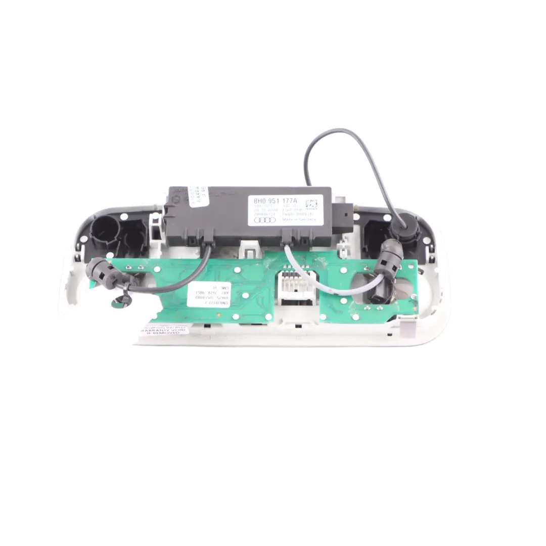 Audi A4 B7 Cabrio Lampada Lettura Pannello Interruttore Luce Interna - SKU 8H0951177A - Numero di parte 8H0951177A