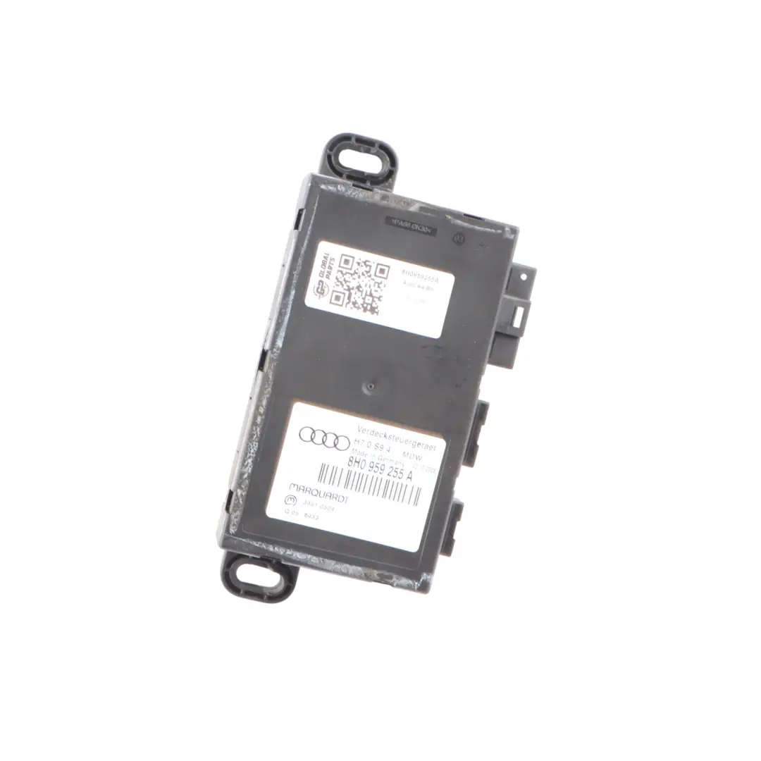 Faltdach ECU Modul Steuergerät für Audi A4 B7 Cabrio mit Teilenummer 8H0959255A Audi A4 B7 Cabrio Faltdach ECU Modul Steuergerät - SKU 8H0959255A - Teilenummer 8H0959255A