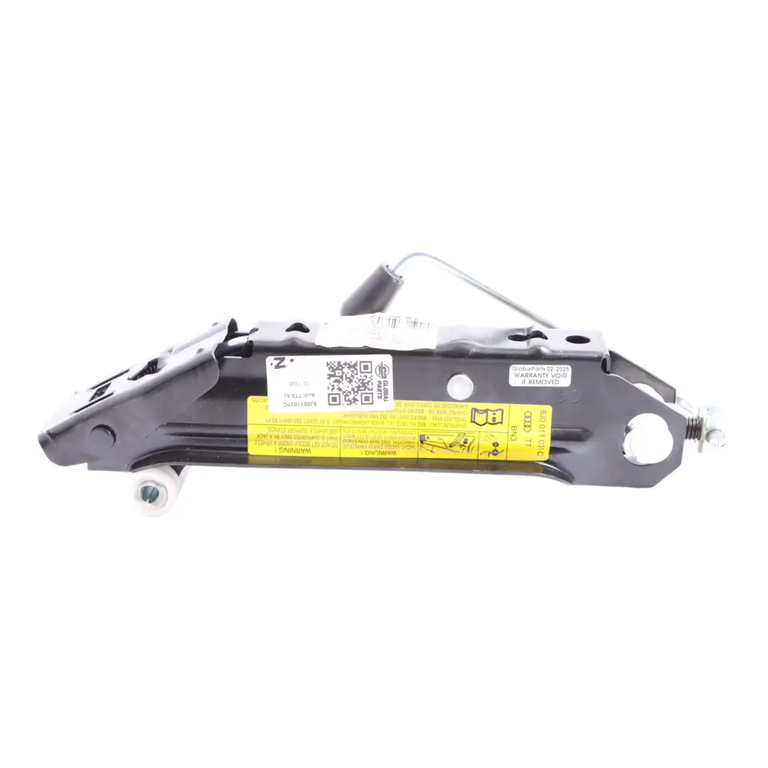 Strumento Emergenza Jack Auto Sollevatore Ruota Scorta per Audi TTS 8J con numero di parte 8J0011031C Audi TTS 8J Strumento Emergenza Jack Auto Sollevatore Ruota Scorta - SKU 8J0011031C - Numero di parte 8J0011031C