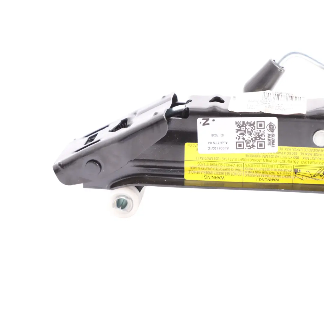 Strumento Emergenza Jack Auto Sollevatore Ruota Scorta per Audi TTS 8J con numero di parte 8J0011031C Audi TTS 8J Strumento Emergenza Jack Auto Sollevatore Ruota Scorta - SKU 8J0011031C - Numero di parte 8J0011031C