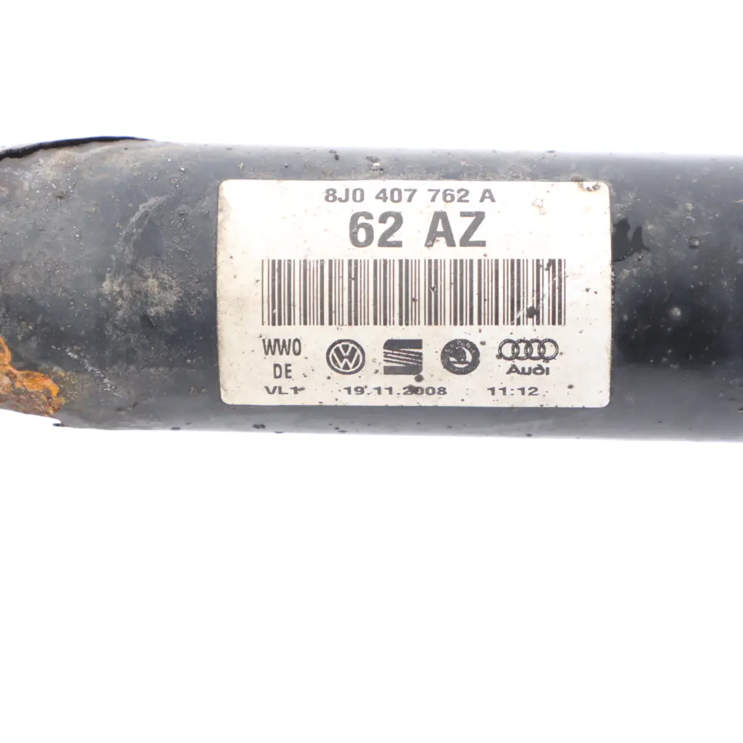 Driveshaft Front Right O/S Side Drive Shaft to Audi TTS 8J with Part number 8J0407762A Audi TTS 8J Driveshaft Front Right O/S Side Drive Shaft - SKU 8J0407762A - Part number 8J0407762A