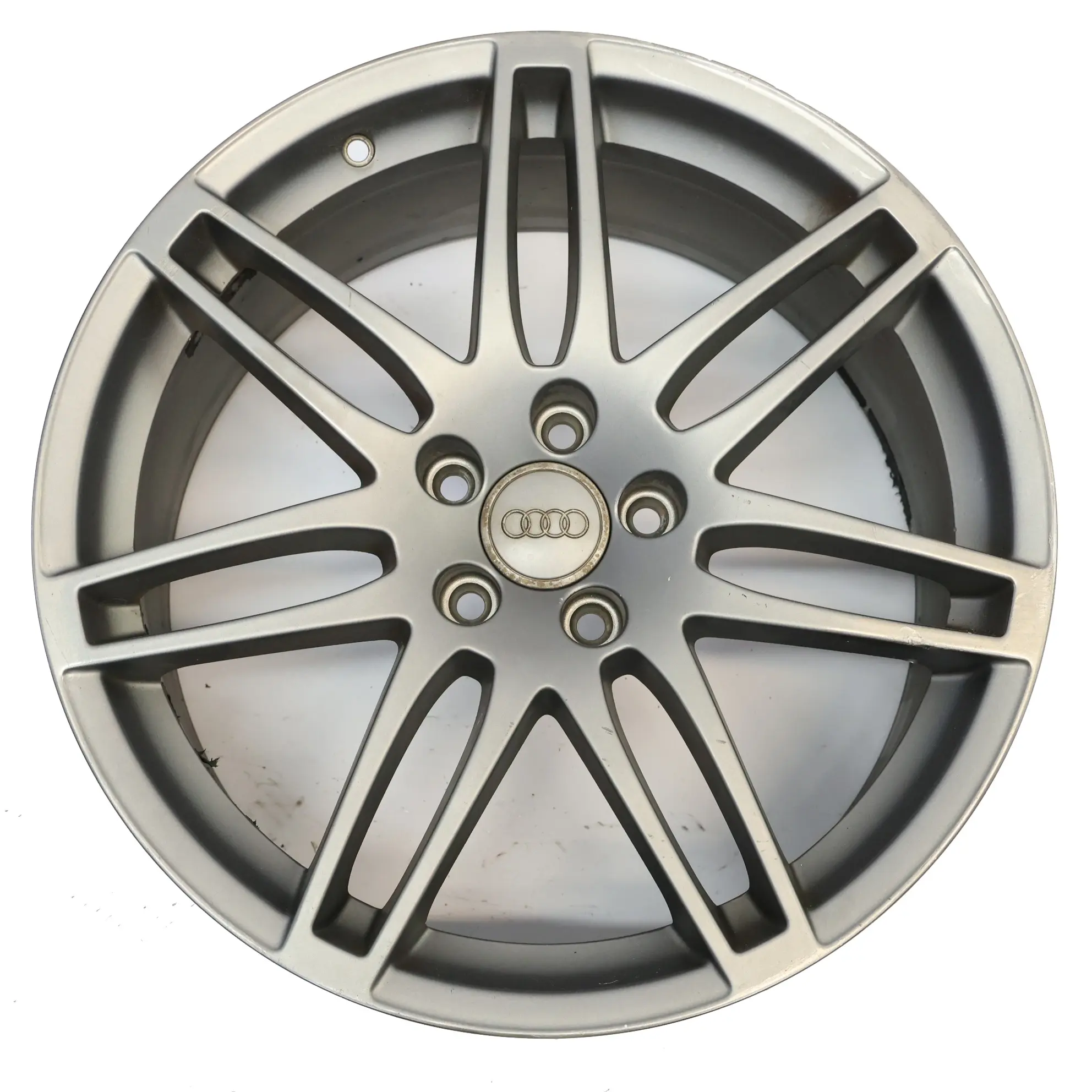Audi TT Mk2 8J Cerchio In Lega Argento 19" 9J ET:52 Doppie Razze 8J0601025N