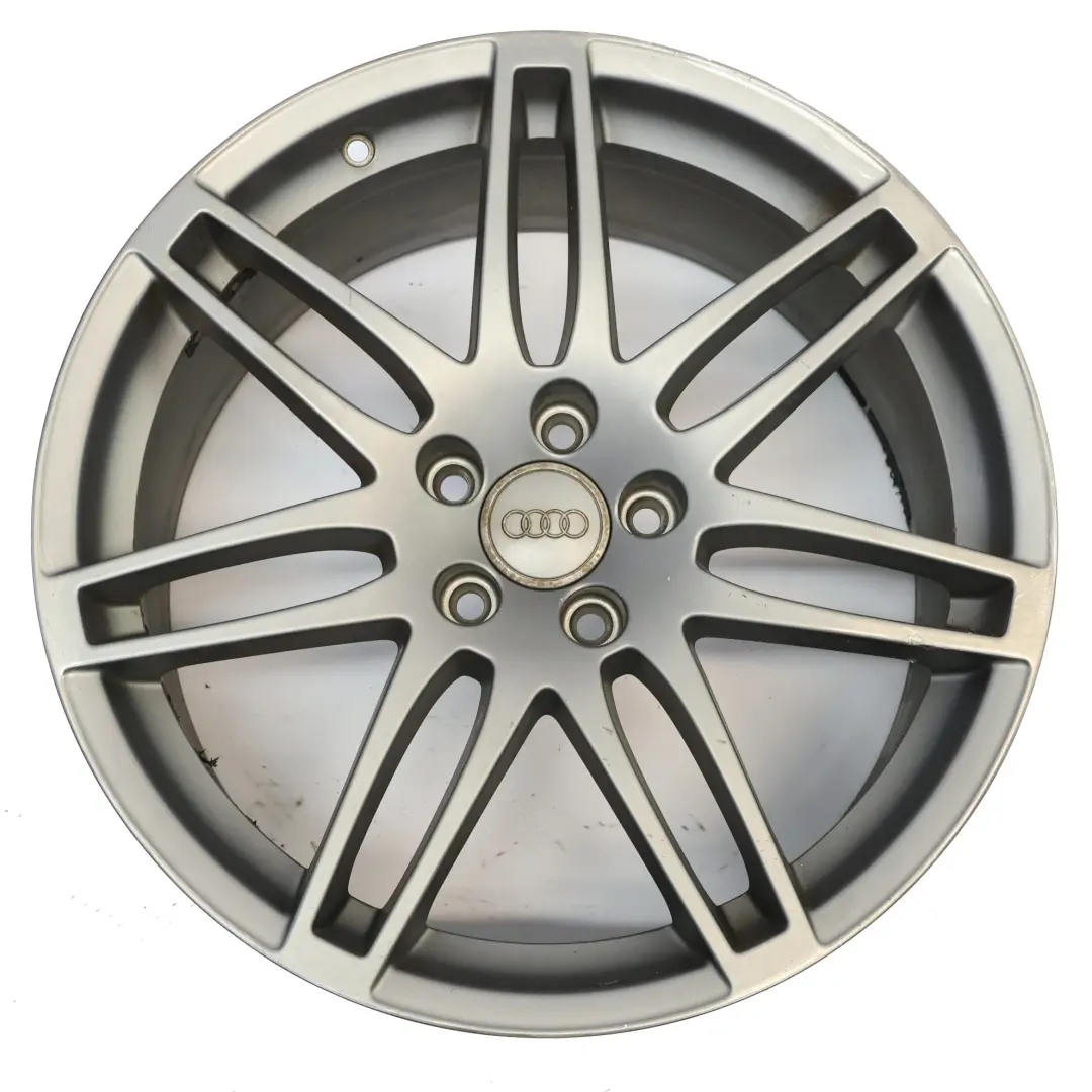 Mk2 8J Silver Alloy Wheel Rim 19" 9J ET:52 Double Spoke to Audi TT with Part number 8J0601025N Audi TT Mk2 8J Silver Alloy Wheel Rim 19" 9J ET:52 Double Spoke - SKU 8J0601025N-1 - Part number 8J0601025N