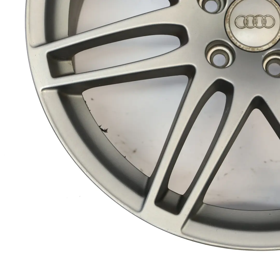 Mk2 8J Llanta De Aleación Plateada 19" 9J ET:52 Doble Radio para Audi TT con número de pieza 8J0601025N Audi TT Mk2 8J Llanta De Aleación Plateada 19" 9J ET:52 Doble Radio - SKU 8J0601025N-1 - Número de pieza 8J0601025N