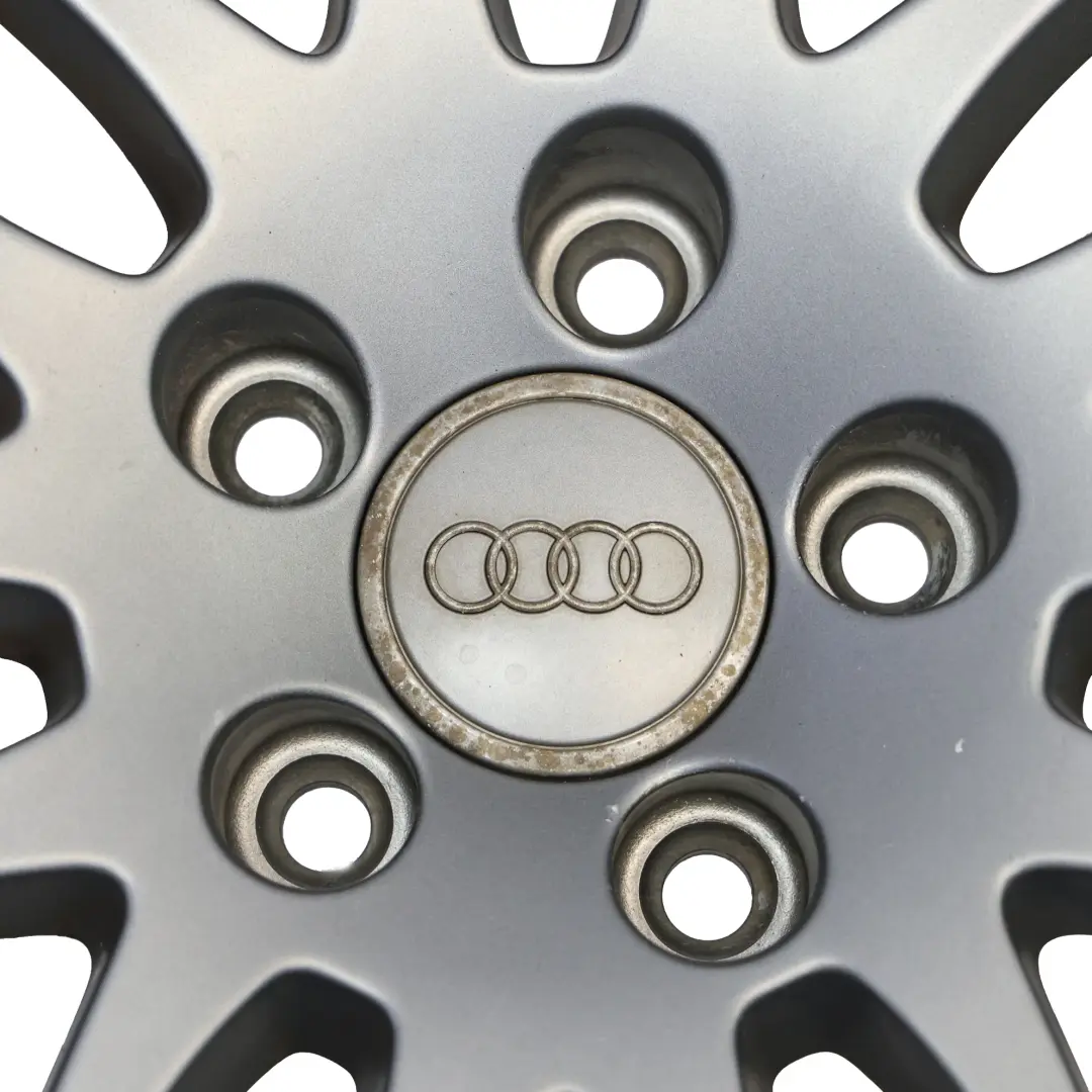 Audi TT Mk2 8J Silberne Alufelge 19" 9J ET:52 Doppelspeiche - SKU 8J0601025N-1 - Teilenummer 8J0601025N