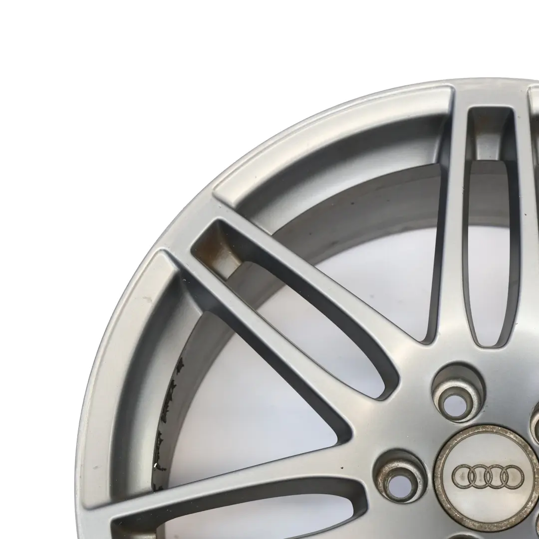 Audi TT Mk2 8J Cerchio In Lega Argento 19" 9J ET:52 Doppie Razze - SKU 8J0601025N-2 - Numero di parte 8J0601025N